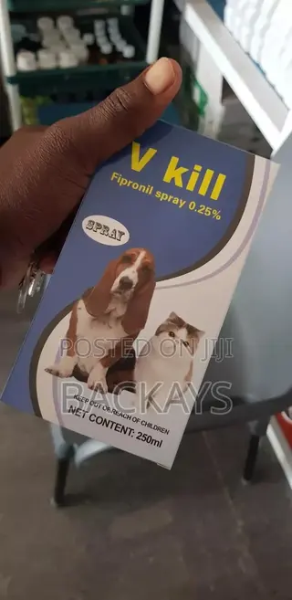 Effective Vkill Anti Flea and Tick Spray for All Dog Types