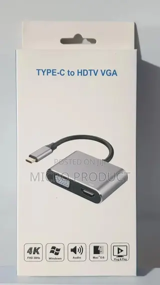 Type C to HDTV Vga