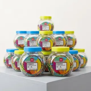 Colorful Paper Clips – 250pcs/Pack