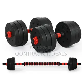 Qontractor Deals 40kg 3 in 1 Adjustable Dumbbells