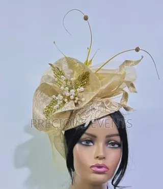 Gold Fascinators