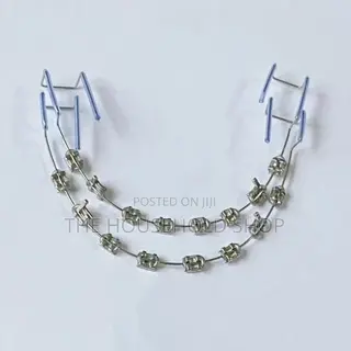 Fake / Fashion Clip on Braces for Teeth (No Glue Needed)
