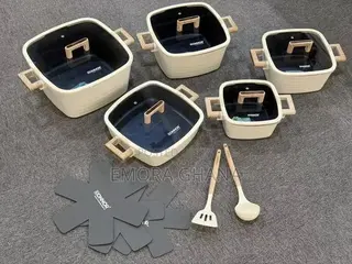 Donnor Luxury Crest 15- Piece Non-Stick Cookware Set