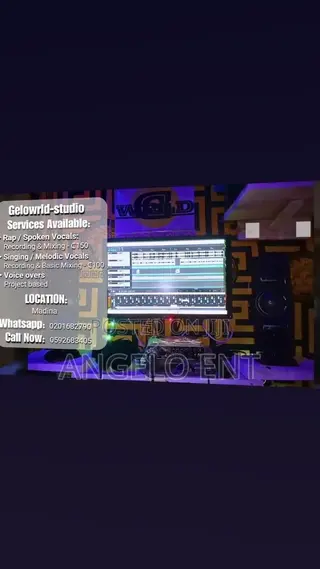 Recording Music Studio,Record, Mixing and Mastering Engineer Available