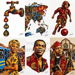 Six Beautiful African Artworks for Sale – Special Discount!