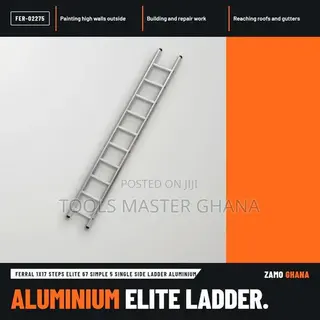 Ferral 1X17 Steps Elite 67 Simple 5 Single Side Ladder Alu - FER-02275