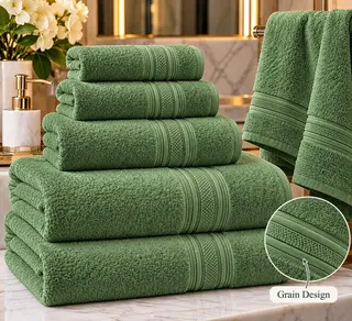 Cotton Towels — Multiple Colours