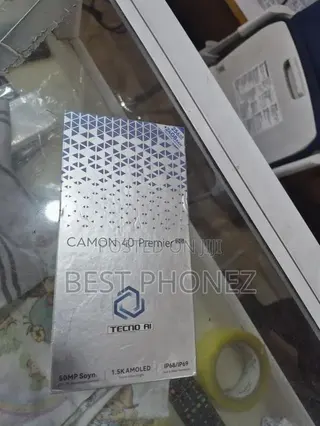 New Tecno Camon 40 Premier 5G 256 GB Black