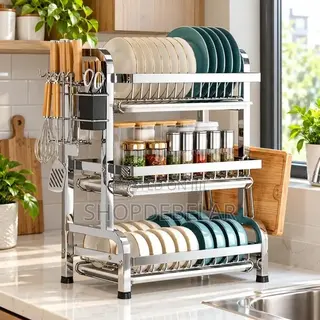 Kitchen Steel Dish Rack