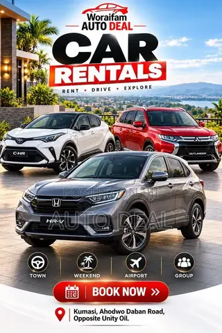 Car Rentals / Hiring Available