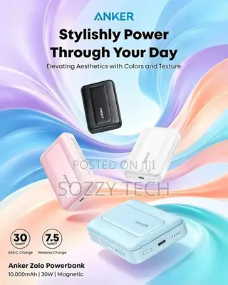 Anker Zolo Magnetic Power Bank,10,000mAh Magsafe Portable Charger