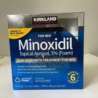 Kirkland Foam (Quick Dry /Works Faster -for Hairline and Beard Growth)