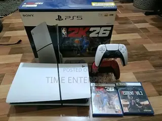 Ps5 Slim With Two Pad