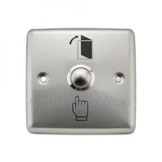ZKTeco EX-801B Metal Push Exit Button for Access Control