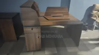 2-in-1 Modern Wooden Office Workstation / Face-to-Face Desk