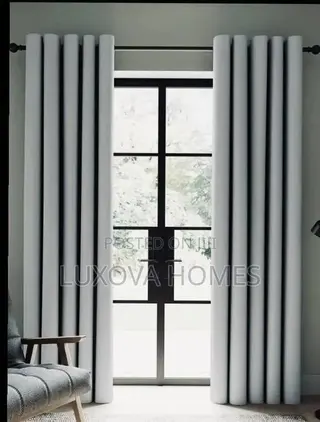 Premium 2in1 Blackout Curtains for Living and Bedroom.