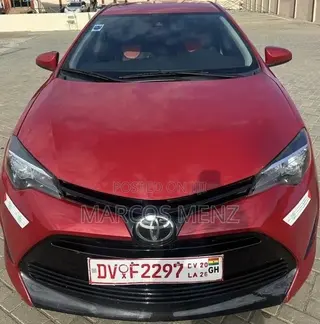 Toyota Corolla LE 4dr Sedan (1.8L 4cyl CVT) 2017 Red