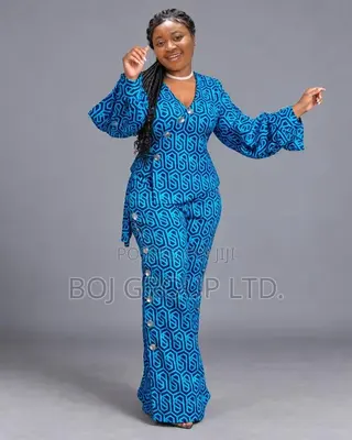 Ladies Ankara African Print 2 Piece Sets - Made in Ghana