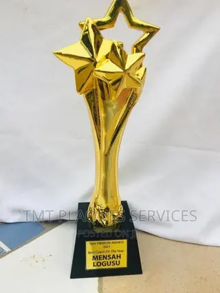 Gold Award Plaque for Your Events and Awards