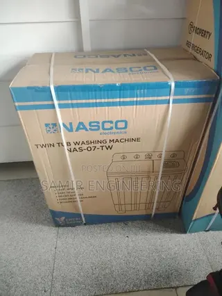 Nasco Smart Wash: 7kg Twin Tub Nas-07-Tw