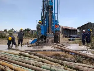 Industrial Borehole Drilling in Bogoso