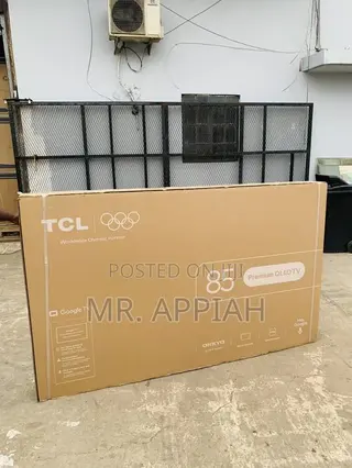 Exceptional Performance TCL 85 Inch Qled Television(Black)