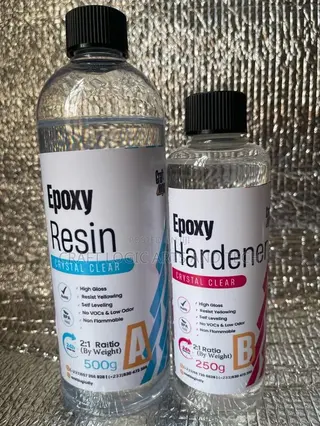 2:1 Epoxy a B 750g Set Resin-500g and Hardener-250g 2:1 ₵112