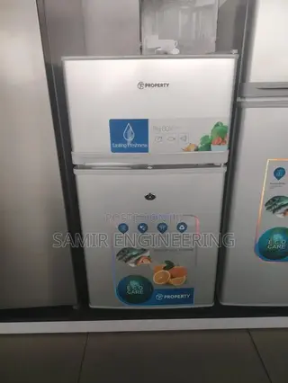 Property 80l Double Door Table Top Fridge [Top Freezer ]