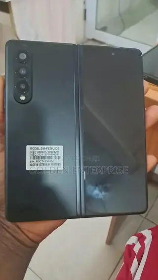 New Samsung Galaxy Z Fold 3 256 GB Black