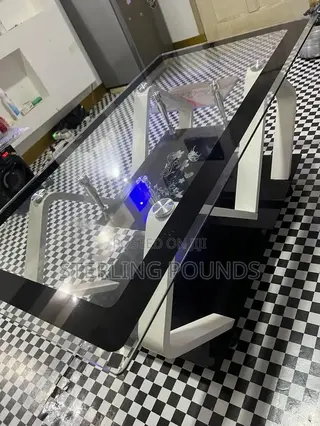 New Temple Glass Center Table