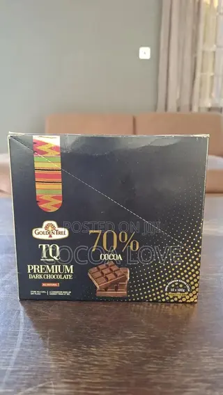 Rich Cocoa Dark Chocolate 70% 10 X 100g Bars