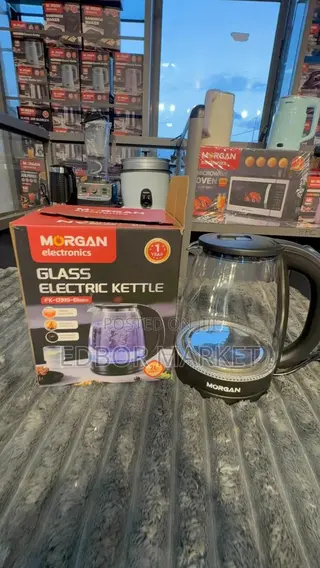 Morgan 2.0L Glass Electric Kettle FK-0319 1500W