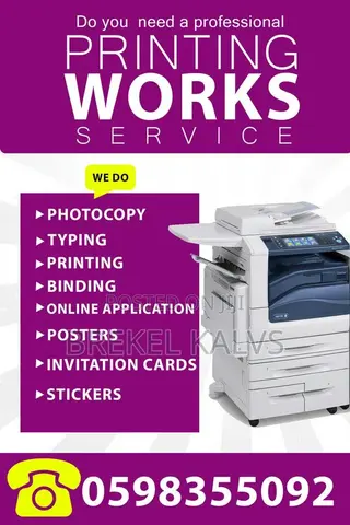 Affordable Printing, T‐shirts Photocopy at Brekel Kelvs Printing