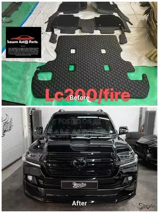 LC 200/Fire Landcruise Full Carpet Mat and Boot Mat