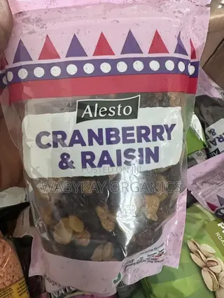 Cranberries and Raisions