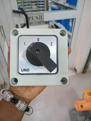 63a Manual Changeover Switch | Single Phase 1-0-2