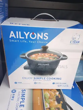 2.5L Ailyons Electric Cooking Pot