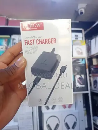 M.M.W 45W Super Fast Charger - Travel Charger With Type-C Cable