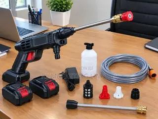 Cordless Portable High Pressure Car Wash Machine Gun Rechargeable