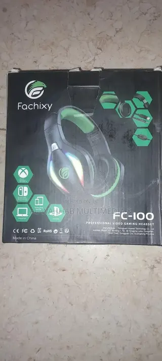 Fachixy RGB Wired Gaming Headset