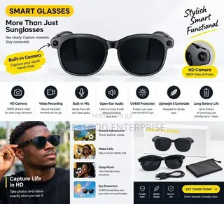 1080P HD Camera Smart Glasses