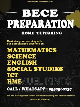 2027 Bece Preparation Home Tuition