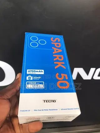 New Tecno Spark 50 128 GB Gray