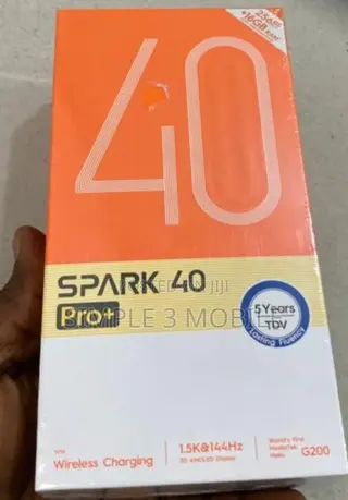 New Tecno Spark 40 Pro+ 256 GB Gold