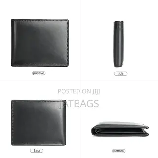 Black Leather Wallet (Free Delivery)