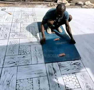 Landscaping/Stamp Concrete Engineers.