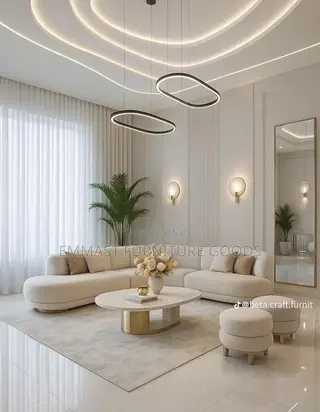Curved Sofa Set