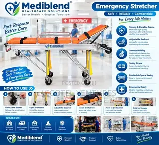 Emergency Ambulance Stretcher