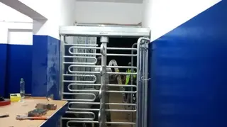 Turnstile Installation