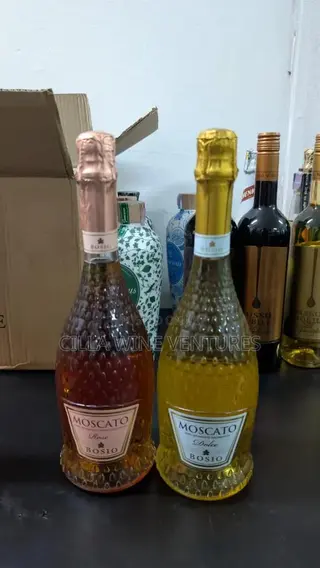 Bosio Moscato Rose and White Champagne 75cl